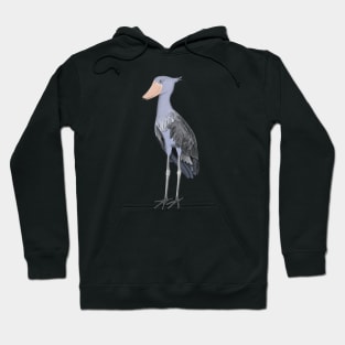 Shoebill Bird Birdlover Birdwatcher Animal Biologist Hoodie